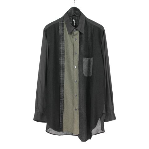 Ground Y | COMBINATION SHIRT / 長袖 シャツ (ユニセックス) / GW-B11-809