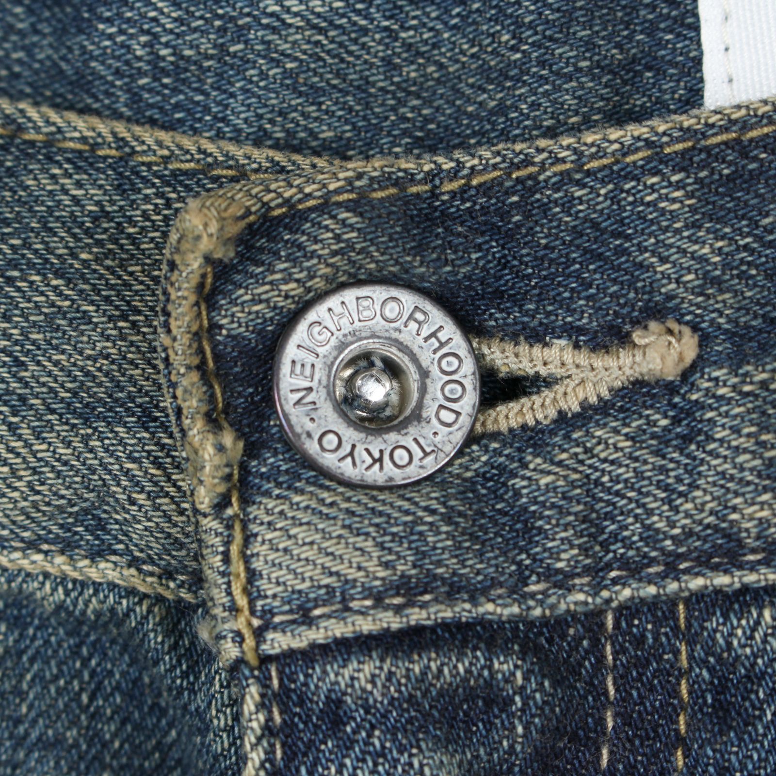 【カート購入不可】 pour homme | × NEIGHBORHOOD SAVAGE DENIM DP BASIC PANTS / ネイバーフットパンツ / デニムパンツ (メンズ)  / インディゴ / HP-P93-055-1