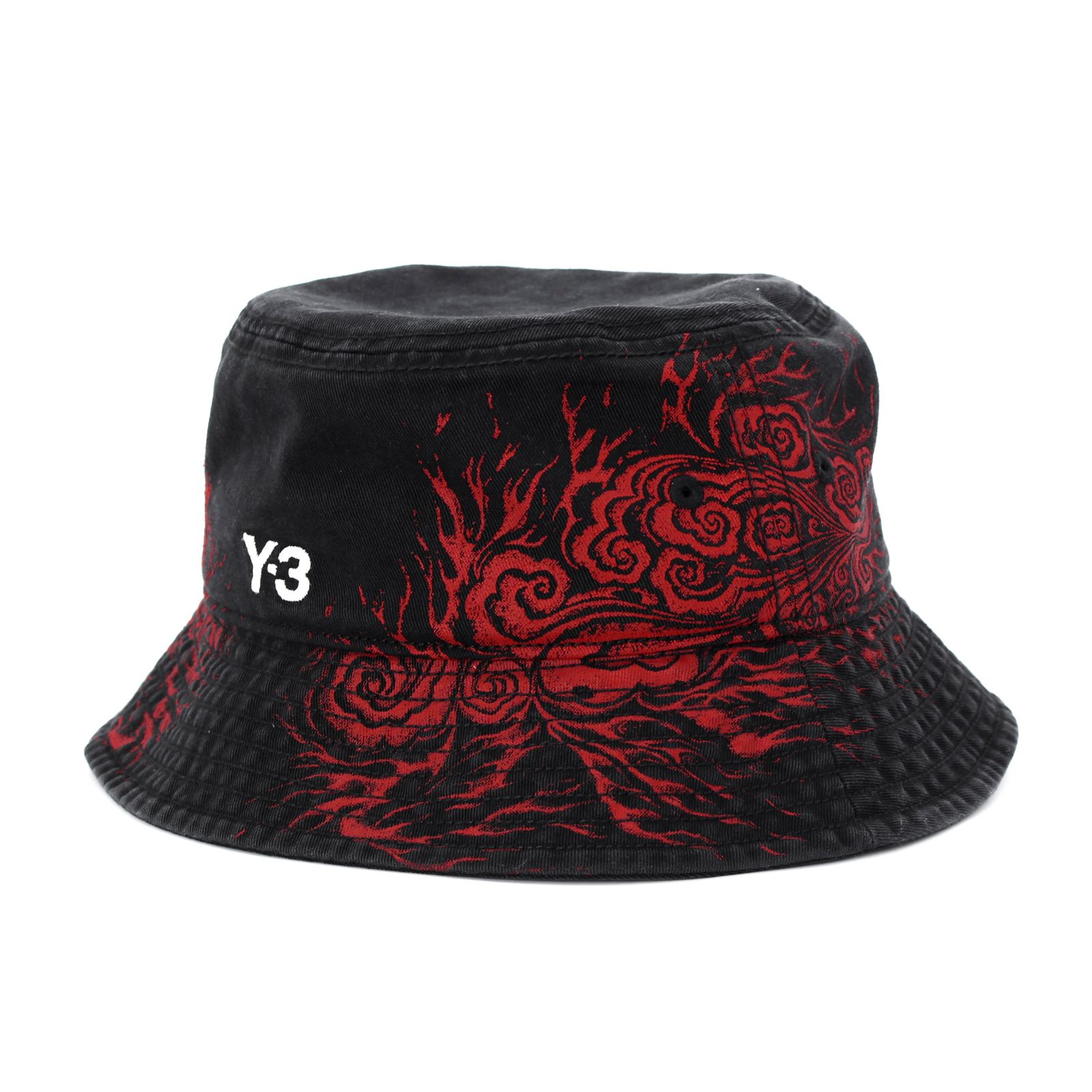 Yohji Yamamoto（ヨウジヤマモト）ハット 黒 サイズ:2(S位