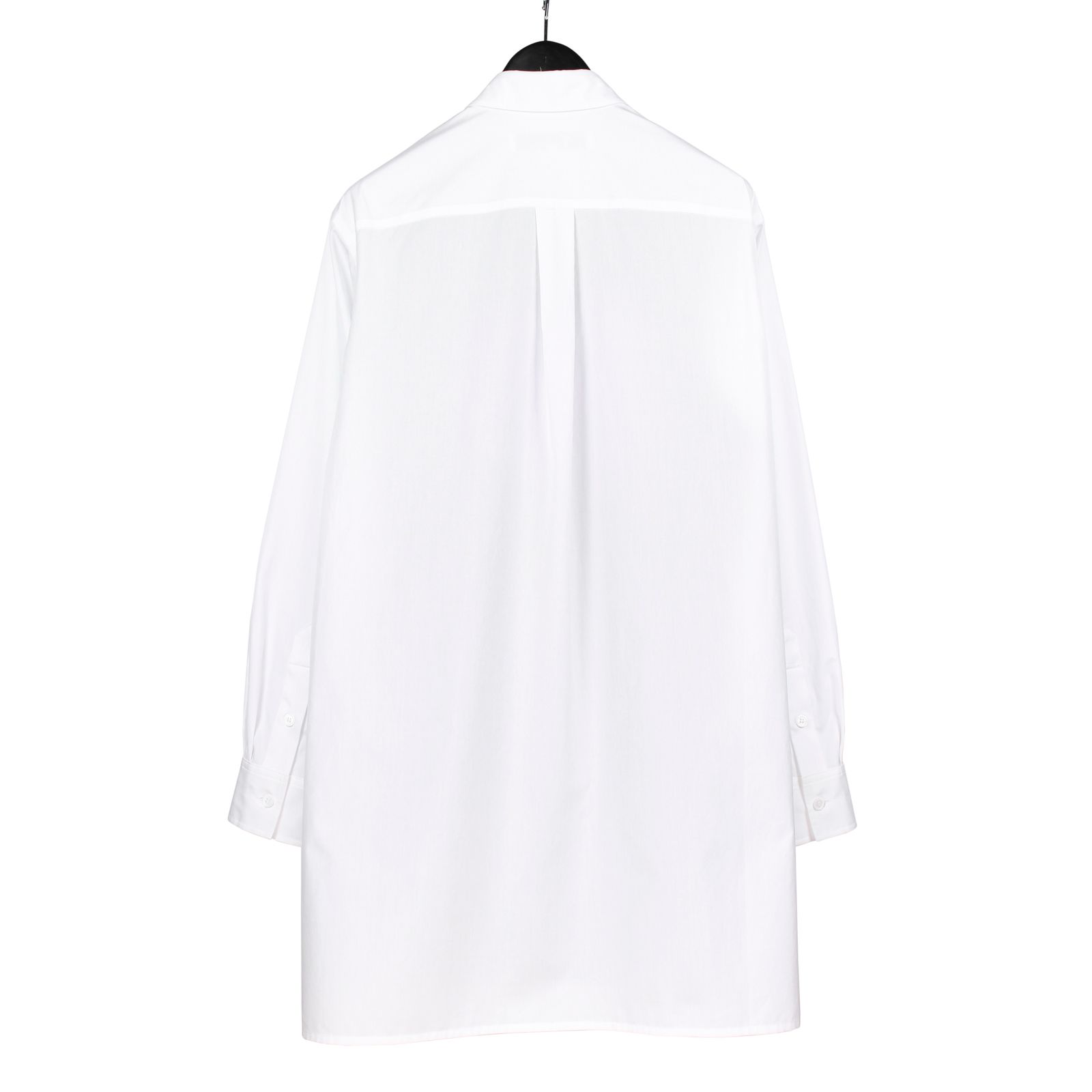 Y's for men | TRIPLE COLLAR SHIRT IN BROAD AND CELLULOSE PINK FLOWER / シャツ・ブラウス (ユニセックス) / ブラック / ML-B17-858
