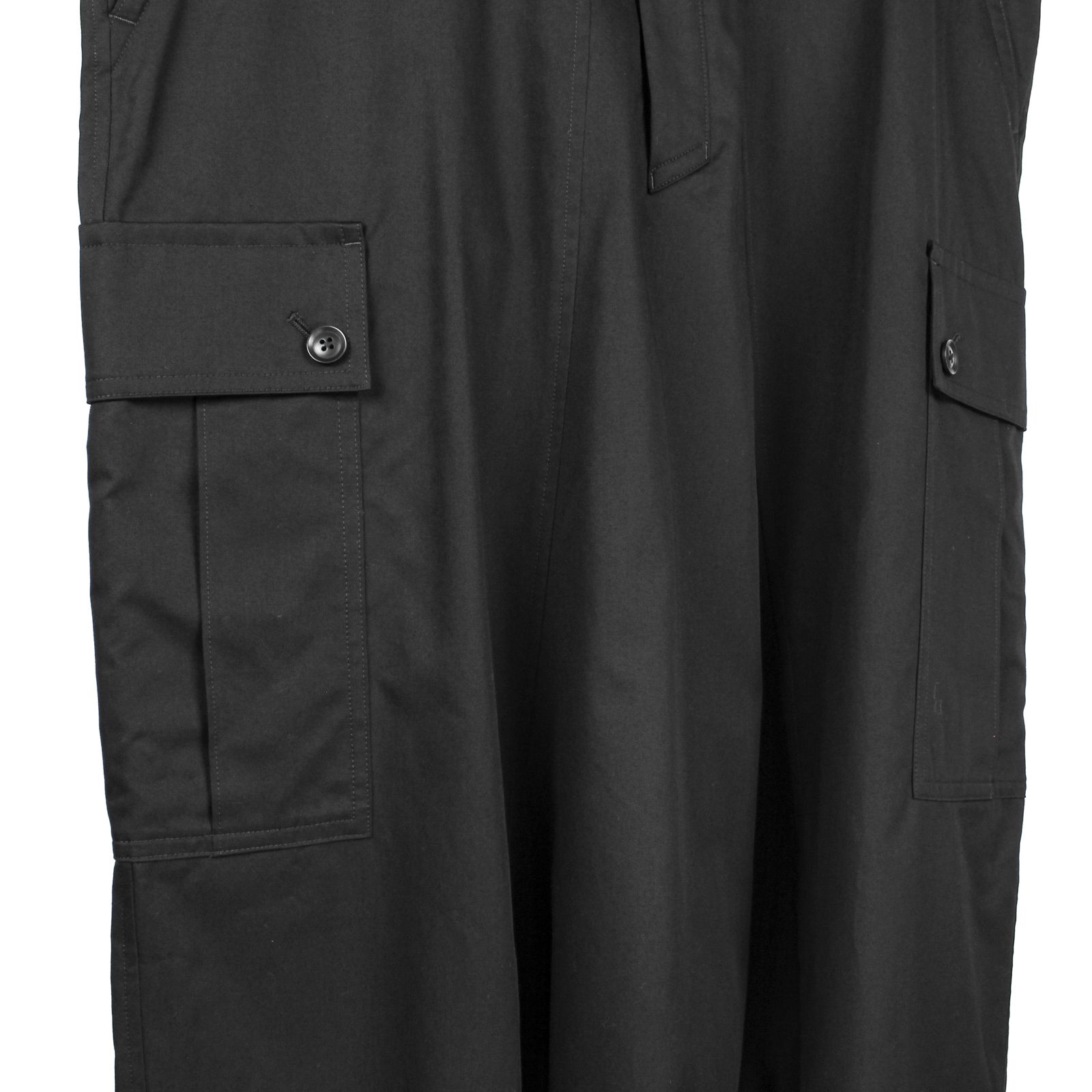 Ground Y | SIDE PKSAROUEL PANTS  / サルエルパンツ (ユニセックス) / ブラック / GM-P02-017