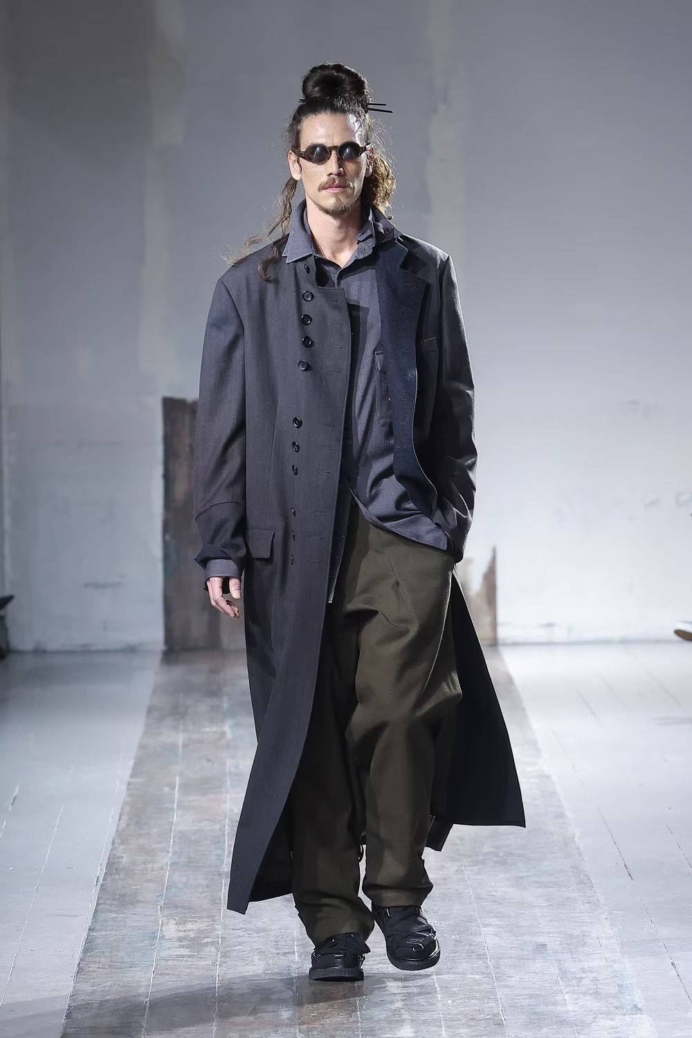 yohji yamamoto - pour homme | プラットフォームブーツ (メンズ) / ブラック / HO-E03-060 |  ALUBUS / RUFUS