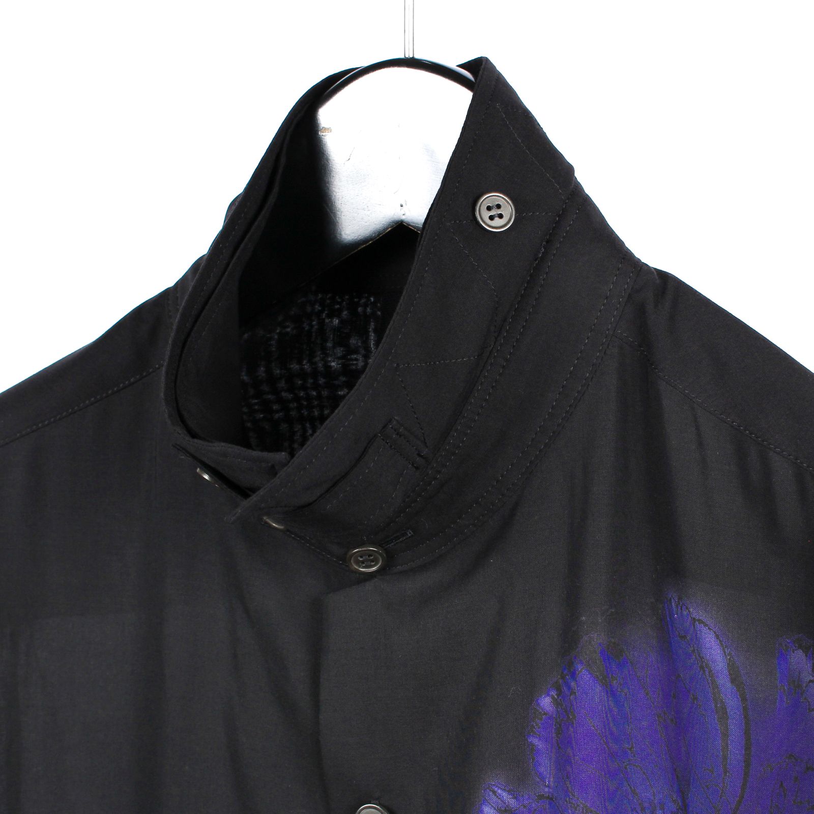 Ground Y | FLOWER PRINT SHIRT / シャツ・ブラウス (ユニセックス) / ブラック / GL-B29-206