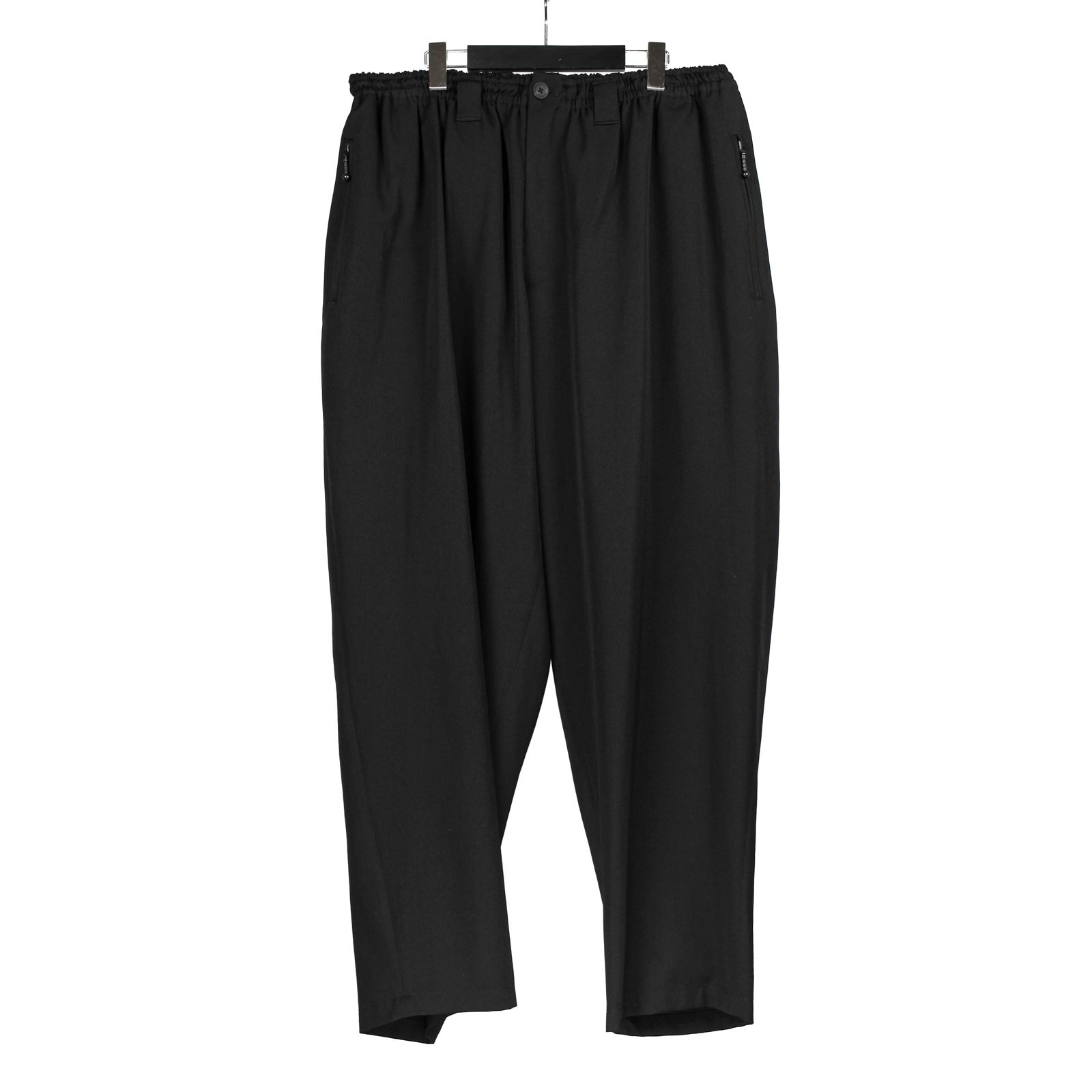 yohjiyamamoto POUR HOMME 3タックウールスラックス Yohji Yamamoto ヨウジヤマモト UB-P24-100 SYTE サイト T/W