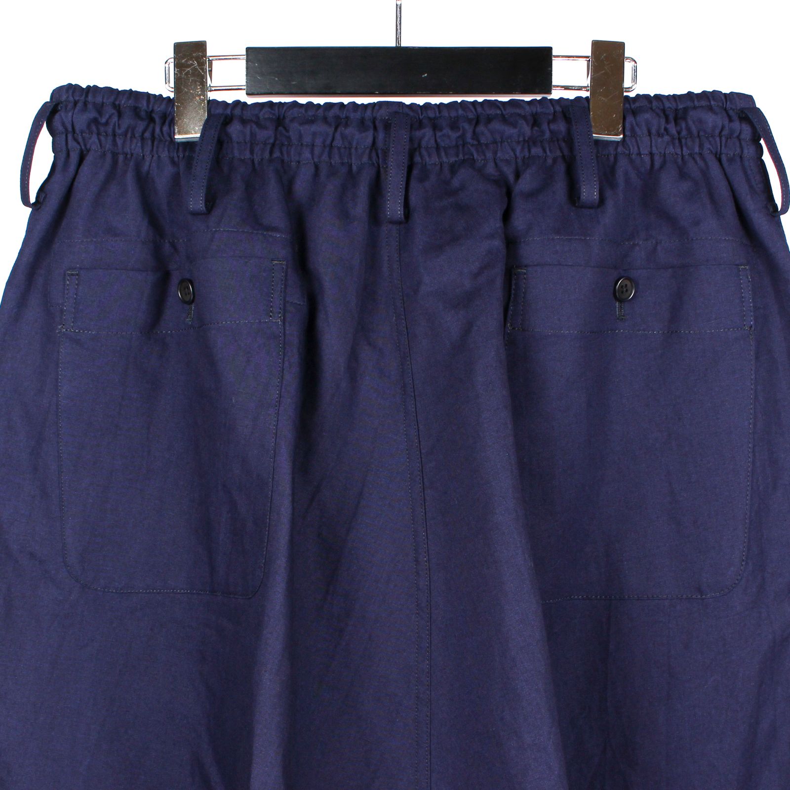 pour homme | サルエルパンツ (メンズ) / コットンリネン / ネイビー / HP-P10-004