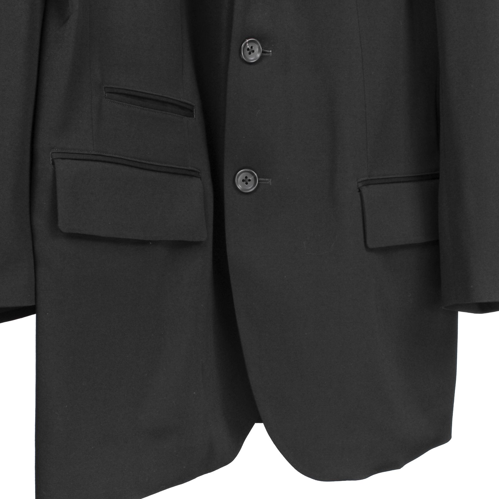 pour homme  | 3つ釦シングルJ / ジャケット(メンズ) / ウールタキシード / ブラック / HW-J20-154