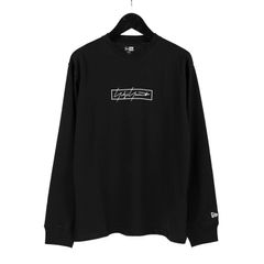 pour homme × NEW ERA BOX LOGO PRINT LONG SLEEVES / HX-T83-984
