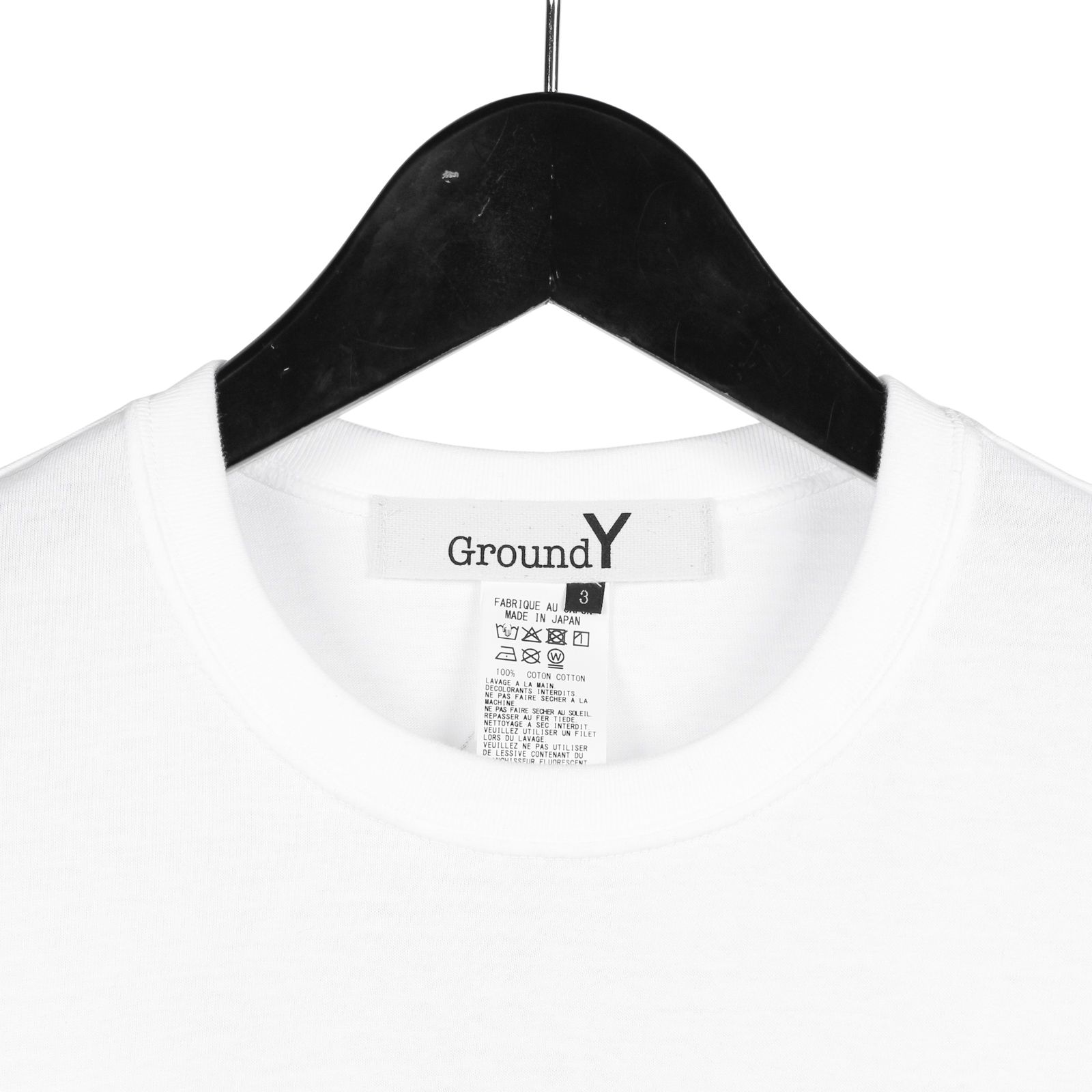 Ground Y | SHORT SLEEVE T-SHIRT / 半袖Tシャツ (ユニセックス) / GK-T74-070-01