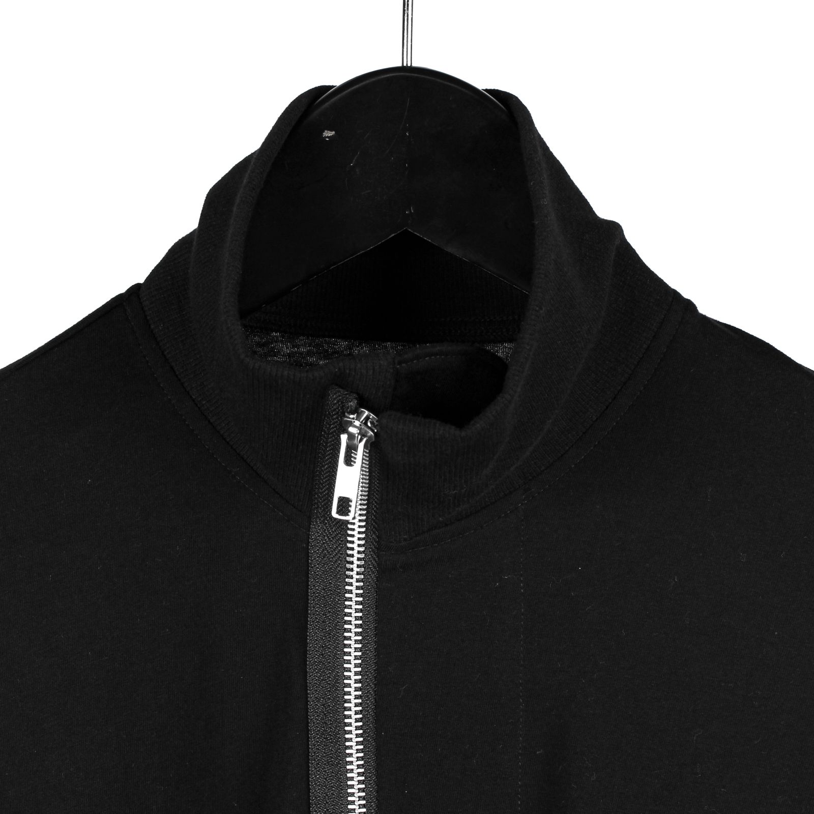 Ground Y - 30-cotton jersey Zipper stand collar cut sew / GE-T08-040