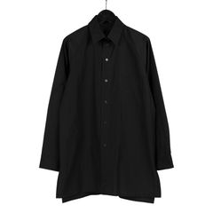 pour homme | 台衿ループラグランB / シャツ・ブラウス (メンズ) / ブラック / HS-B34-054