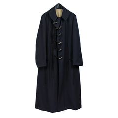 Yohji Yamamoto [HR-C17-822 / 角釦あきコート]