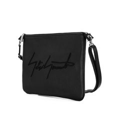 discord | yohji yamamoto / シグネチャー L サコッシュ (ユニセックス) / ブラック / DA-I98-790