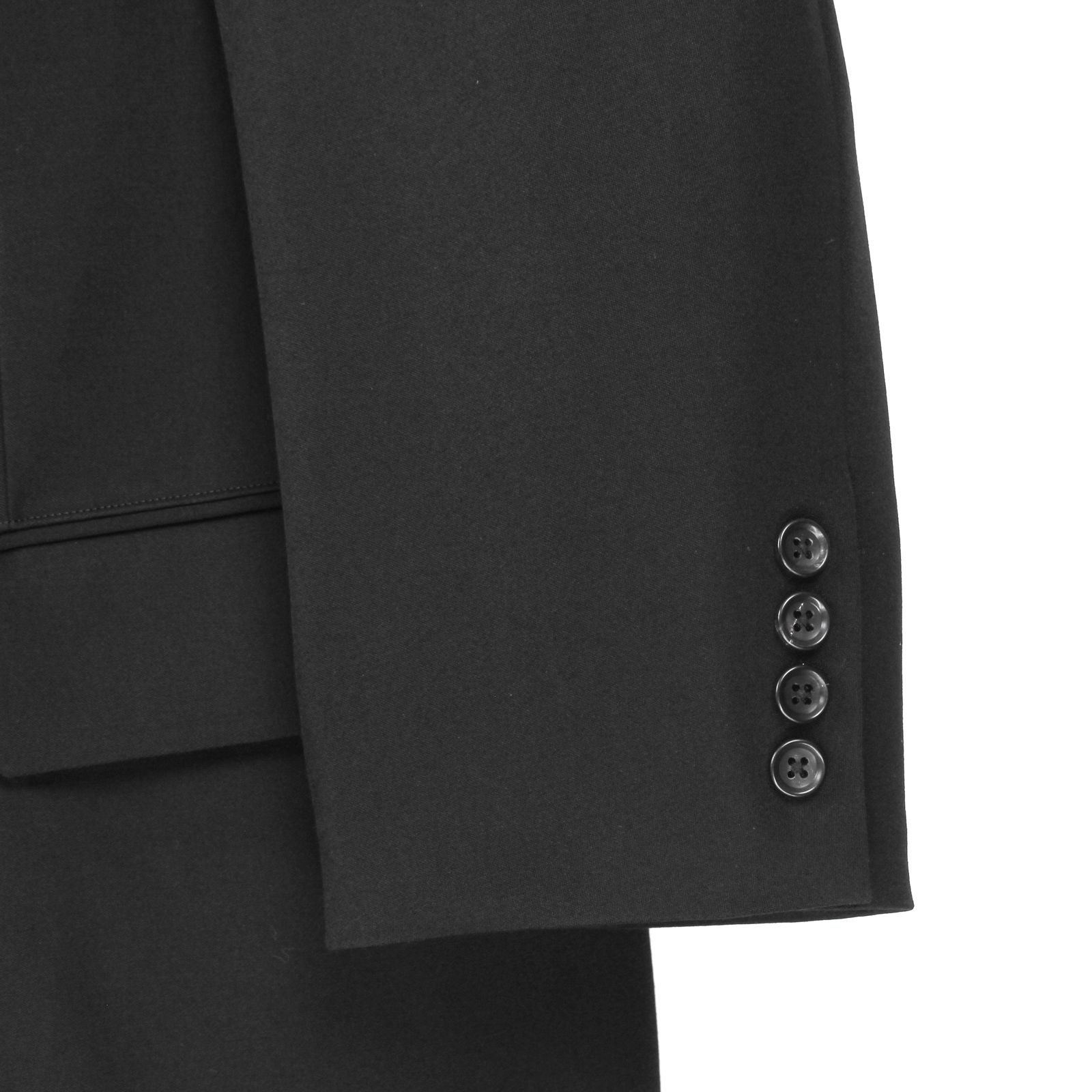 pour homme  | 3つ釦シングルJ / ジャケット(メンズ) / ウールタキシード / ブラック / HW-J20-154