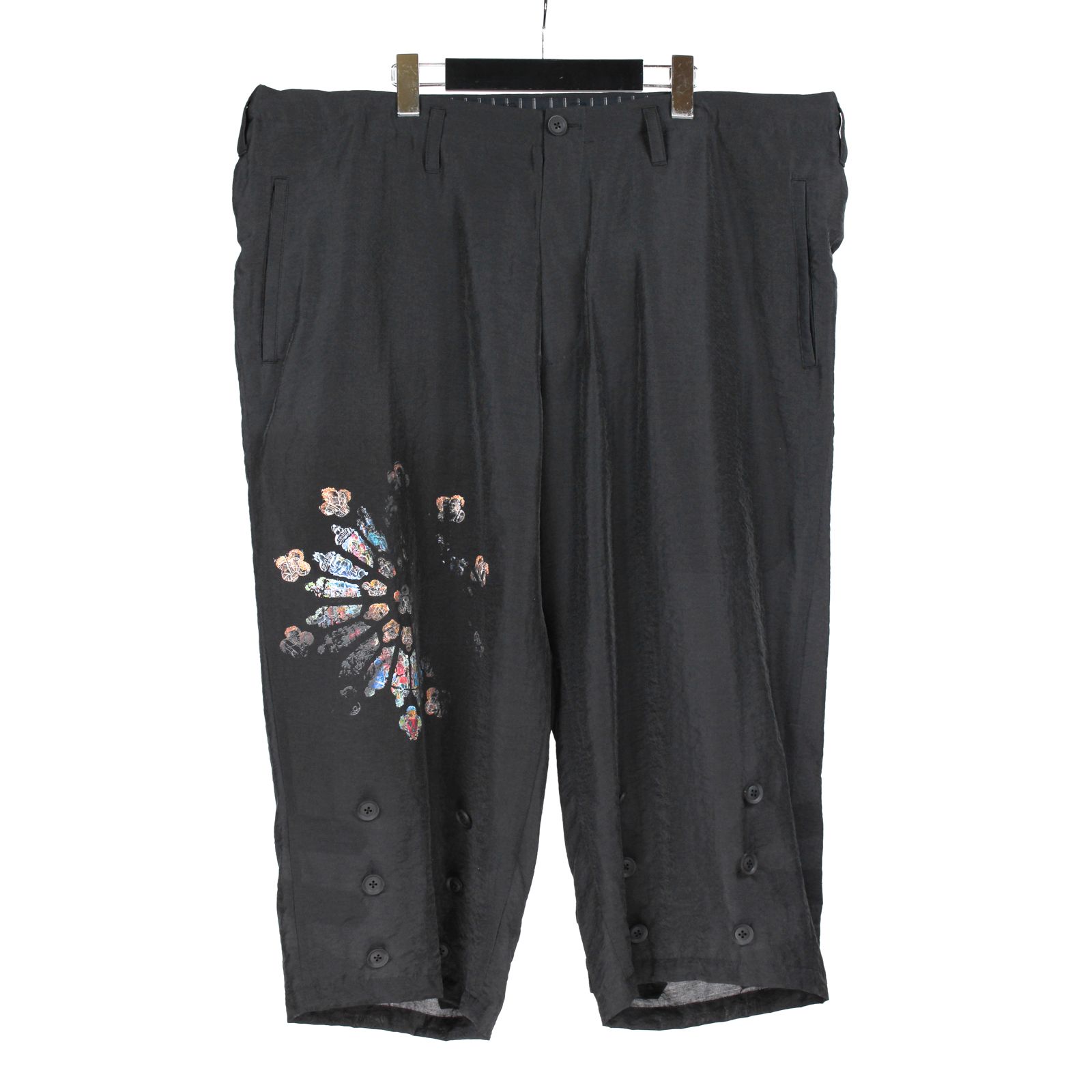 pour homme | 裾タブ柄P (メンズ) / ブラック / HK-P41-219