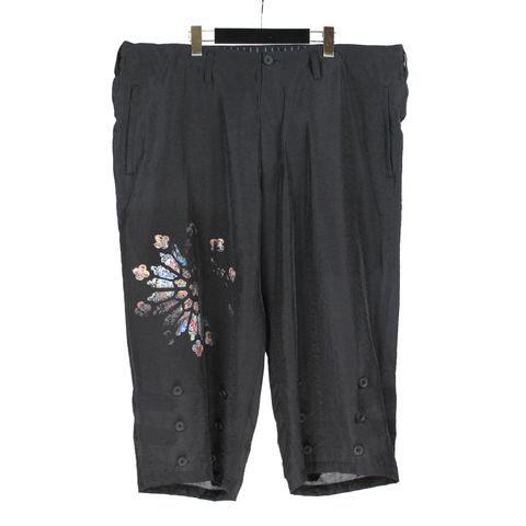 pour homme | 裾タブ柄P (メンズ) / ブラック / HK-P41-219