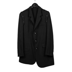 pour homme 眼釦付パーツ釦留めJKT / HD-J36-100