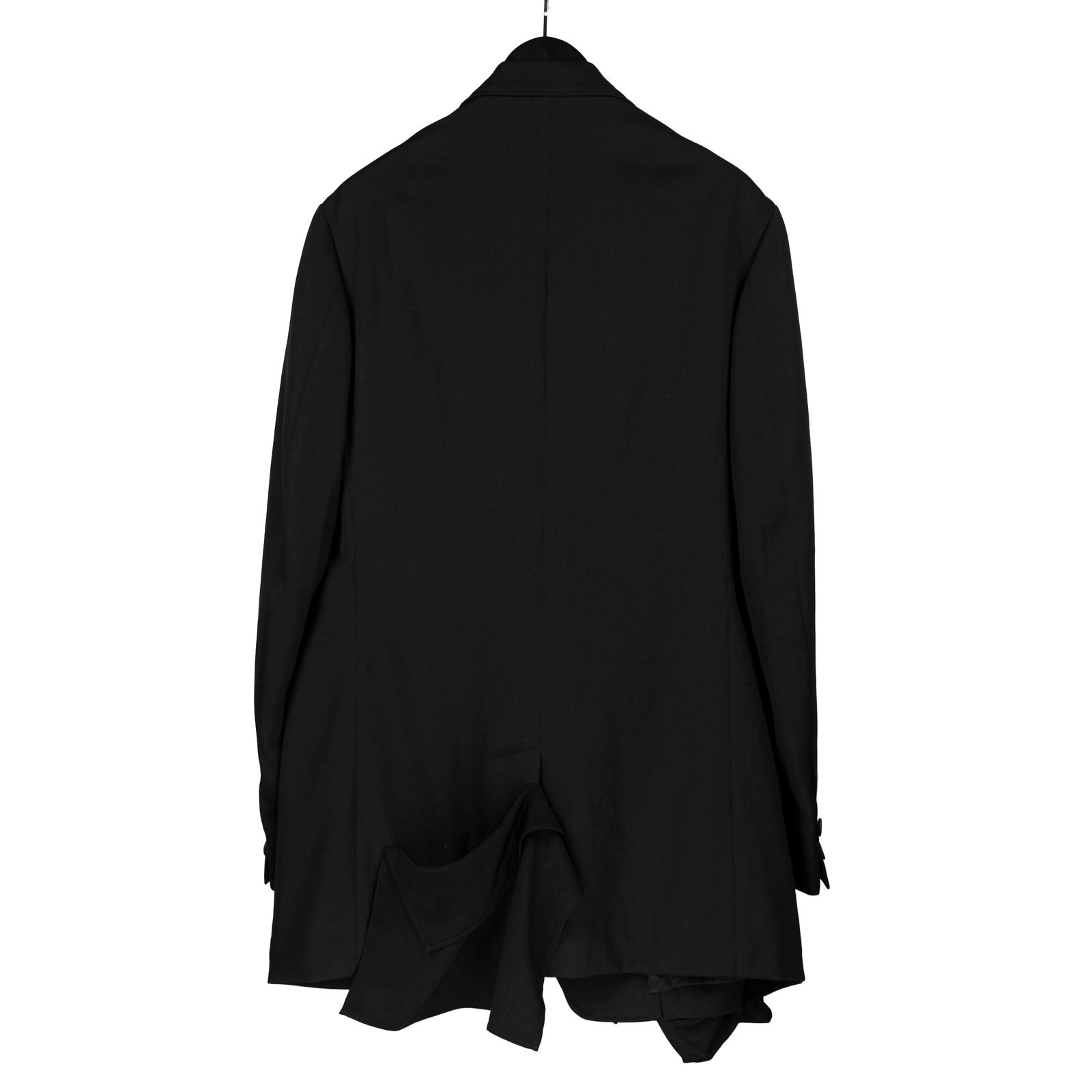 yohji yamamoto - pour homme 黒当て布付きJKT / HJ-J59-100