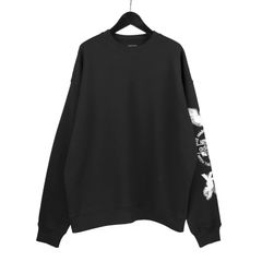 Y-3 | U Y3 GRAPHIC CREW SWEAT / スウェット (ユニセックス) / ブラック / JX4749-APPA25