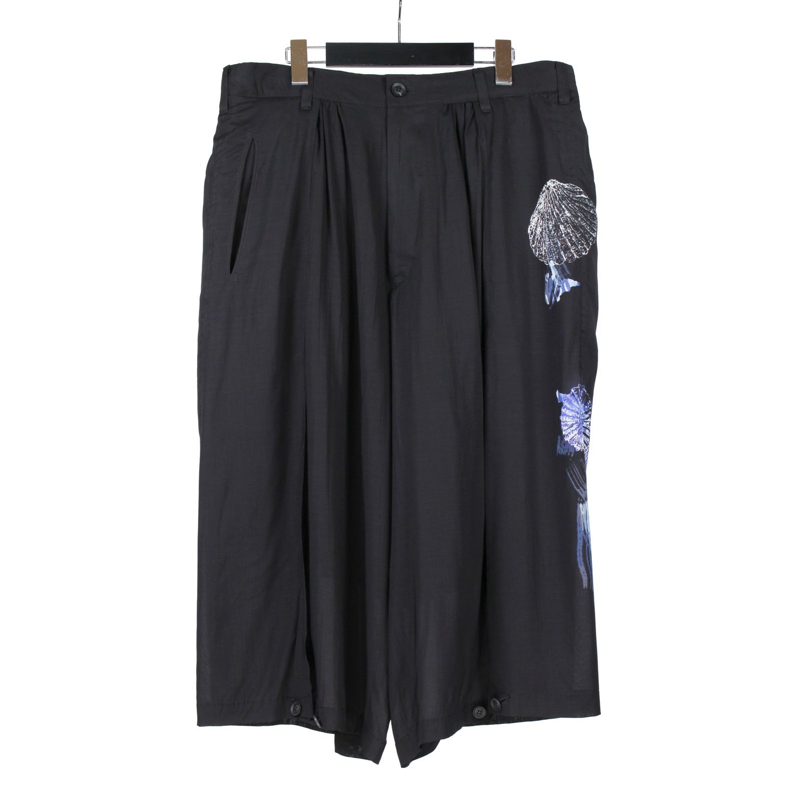 pour homme | 海柄後裁ちだしP (メンズ)  / ブラック / HK-P93-239