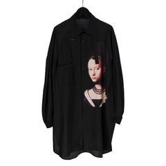pour homme | young girl PB / シャツ・ブラウス (メンズ) / ブラック / HS-B49-408