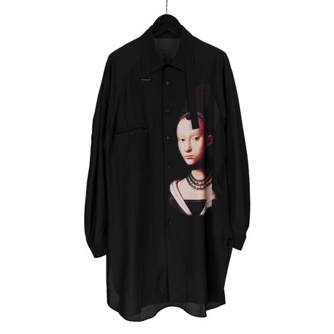 pour homme | young girl PB / シャツ・ブラウス (メンズ) / ブラック / HS-B49-408