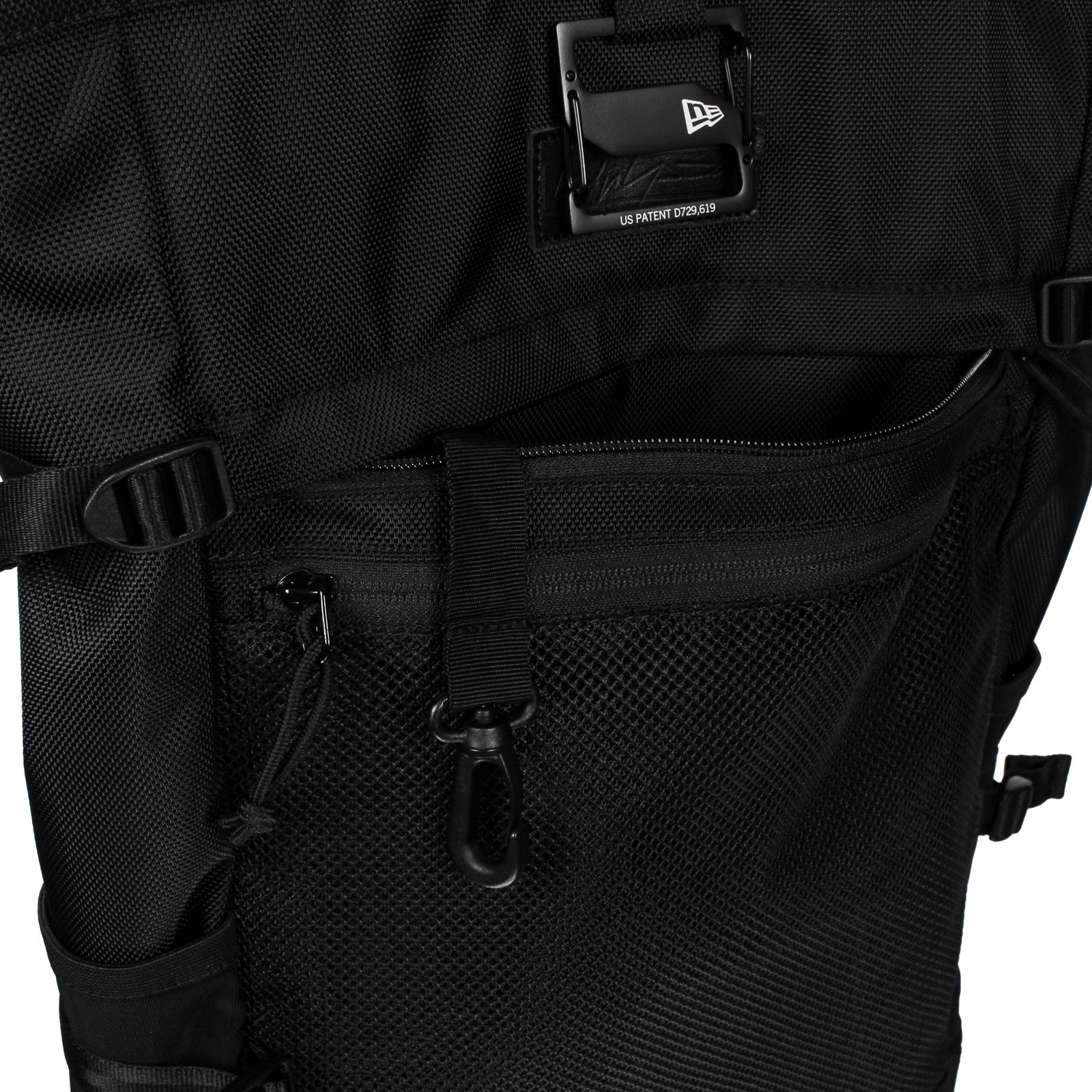 pour homme × NEW ERA 1680 - BLACKPE EXPLORER TOTE BAG YY LEATHER PATCH / HX-I54-661