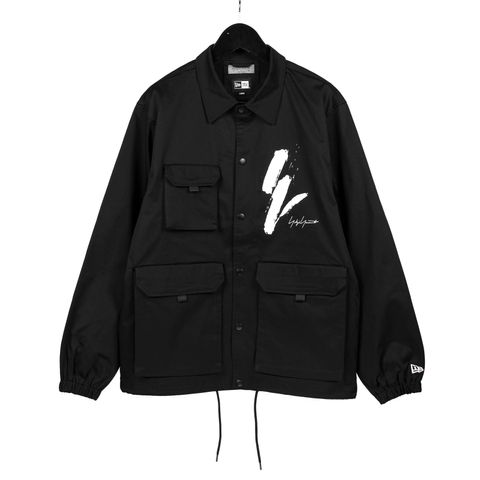 pour homme × NEW ERA NE Field Coach Jacket / コーチジャケット (メンズ) / ブラック / HJ-Y99-039