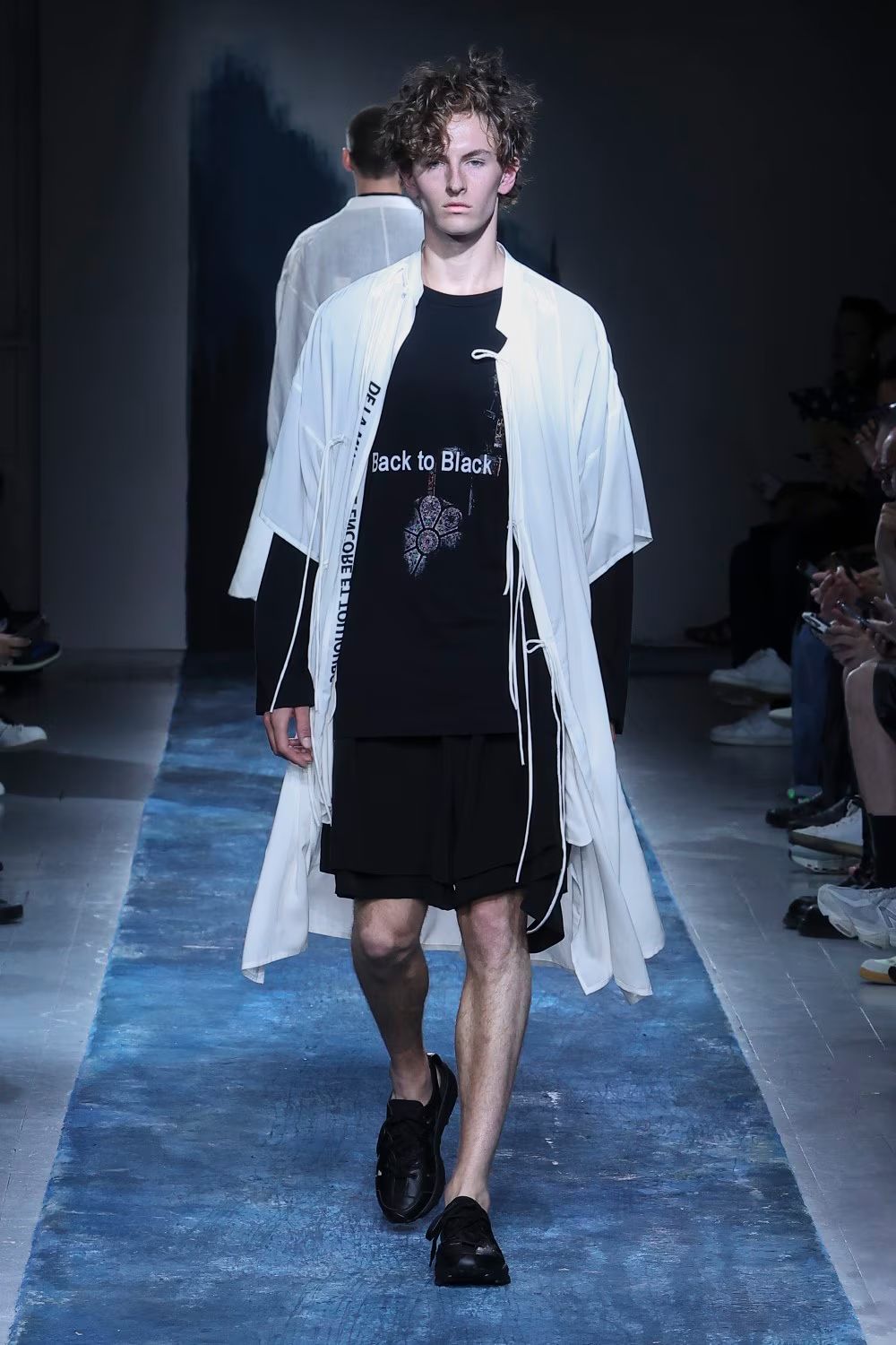 pour homme | 長袖PT B (メンズ) / 長袖カットソー / ブラック / HK-T88-986