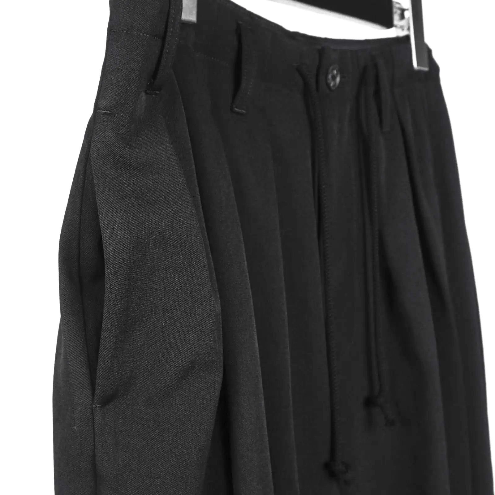 pour homme | 定番バルーンパンツ (メンズ) / ブラック / HW-P08-100