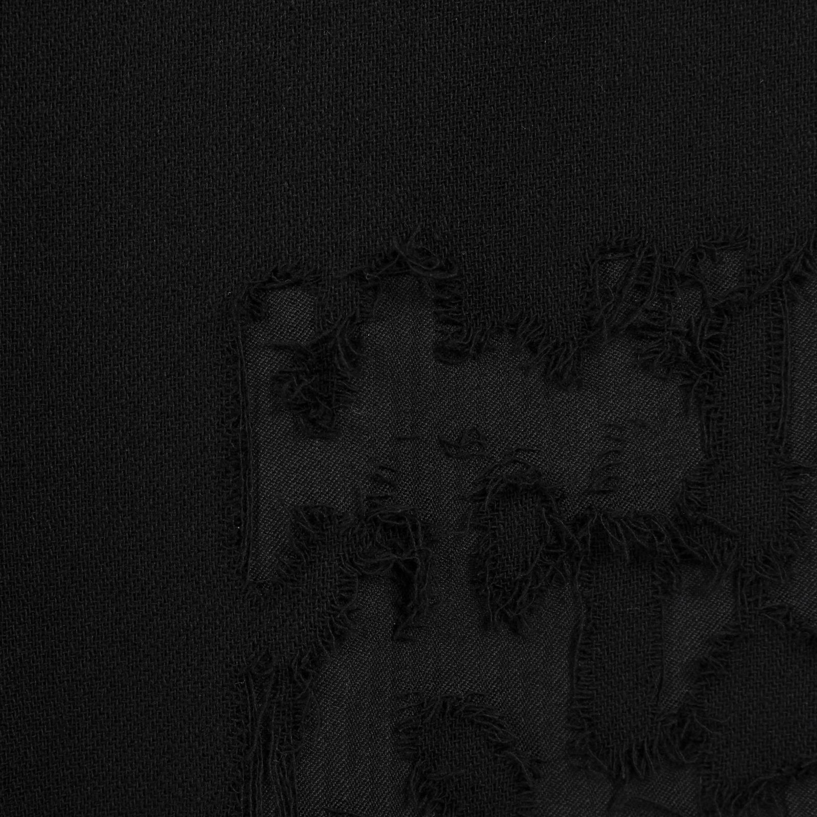 pour homme | 脇ヒョウオパールP / ウール パンツ (メンズ) / ブラック / HE-P79-118