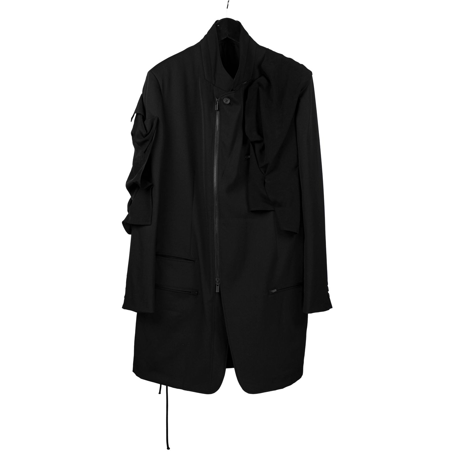 yohji yamamoto - pour homme 開きデシン飾り付J / HJ-J67-100 