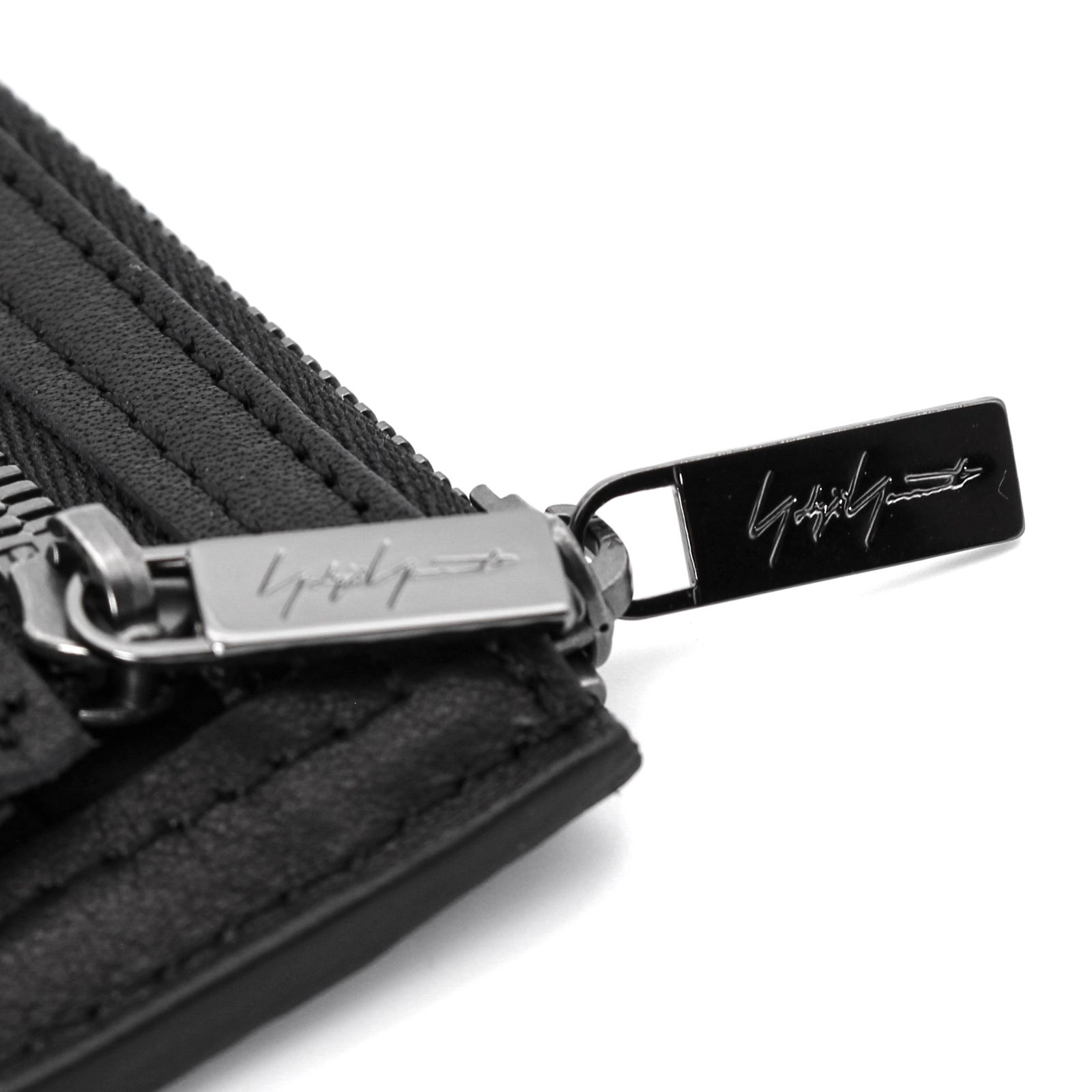 discord | yohji yamamoto / カードミニウォレット / ミニ L字型 財布・カードケース / 牛革 / DA-A85-784