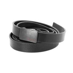 pour homme | 23mmフリーベルト (ユニセックス) / ブラック / 牛革 / HW-F03-771