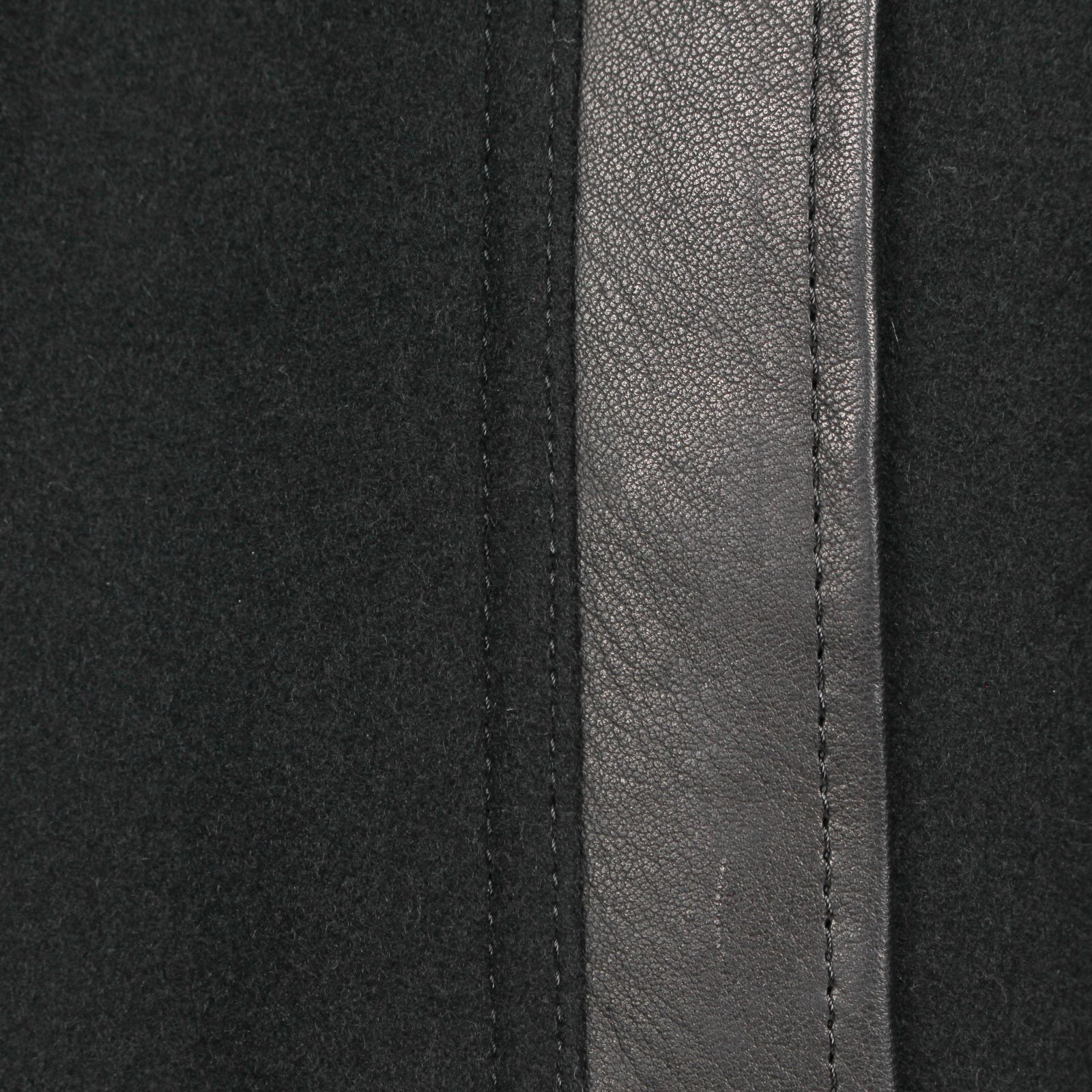 pour homme  | ベルト付き軍服風6BJ / ジャケット・コート(メンズ) / フラノ / ブラック / HW-J42-832