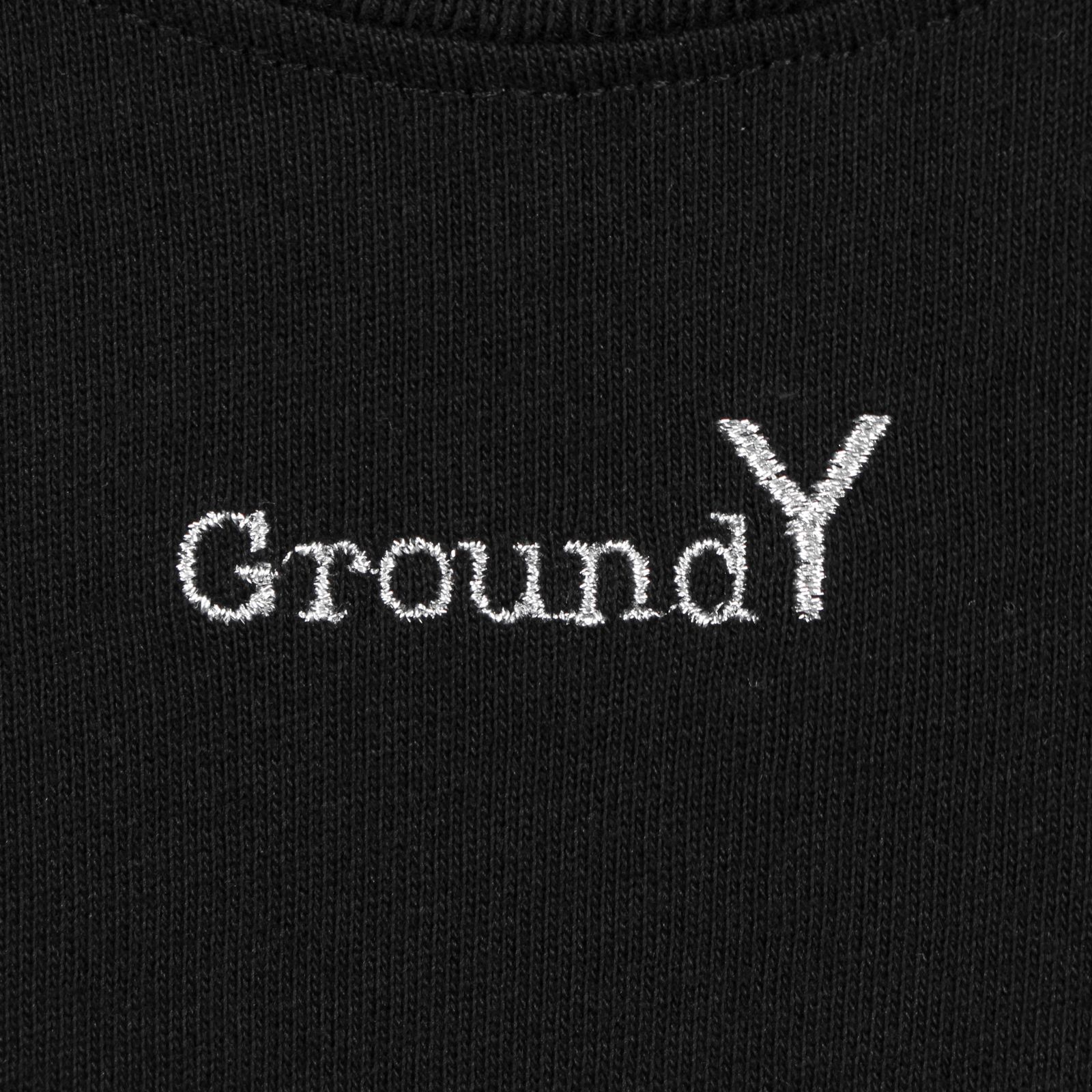 Ground Y | New Era Logo Cotton Tee / Tシャツ / ブラック / GT-T81-093