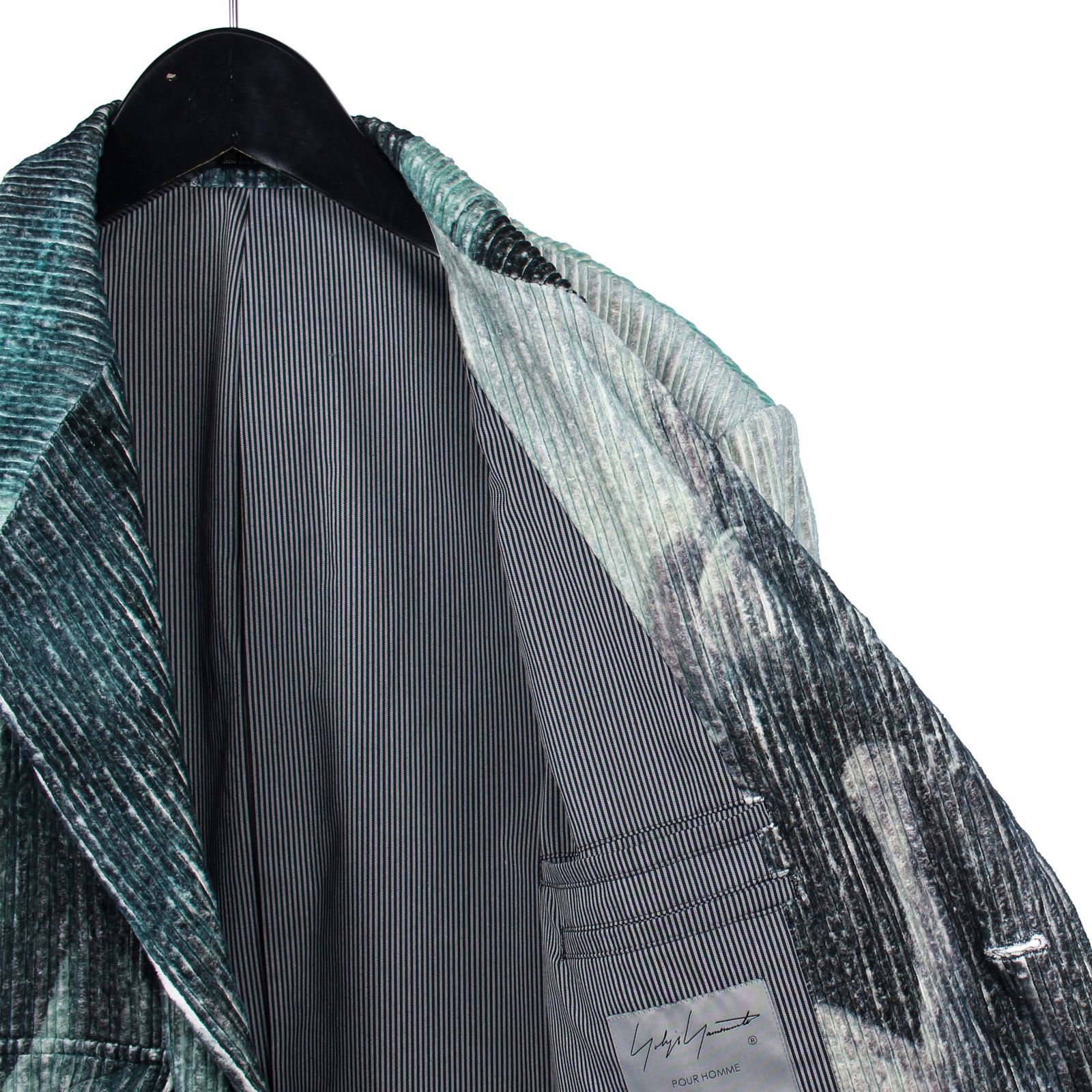 pour homme 柄フラップPK付きJK / HE-J41-820