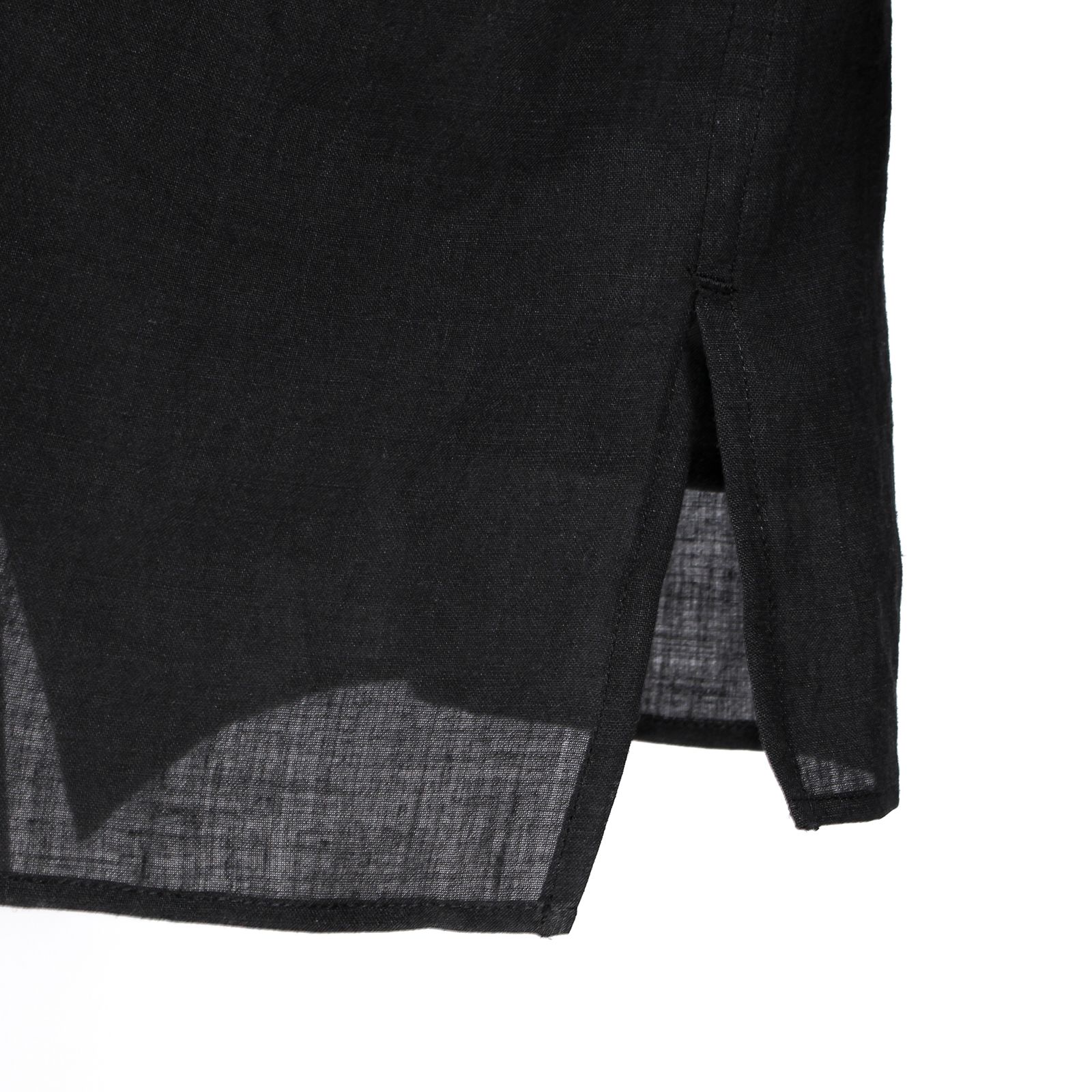 pour homme | アシメ衿ラグランB / シャツ・ブラウス (メンズ) / ブラック / HS-B54-508