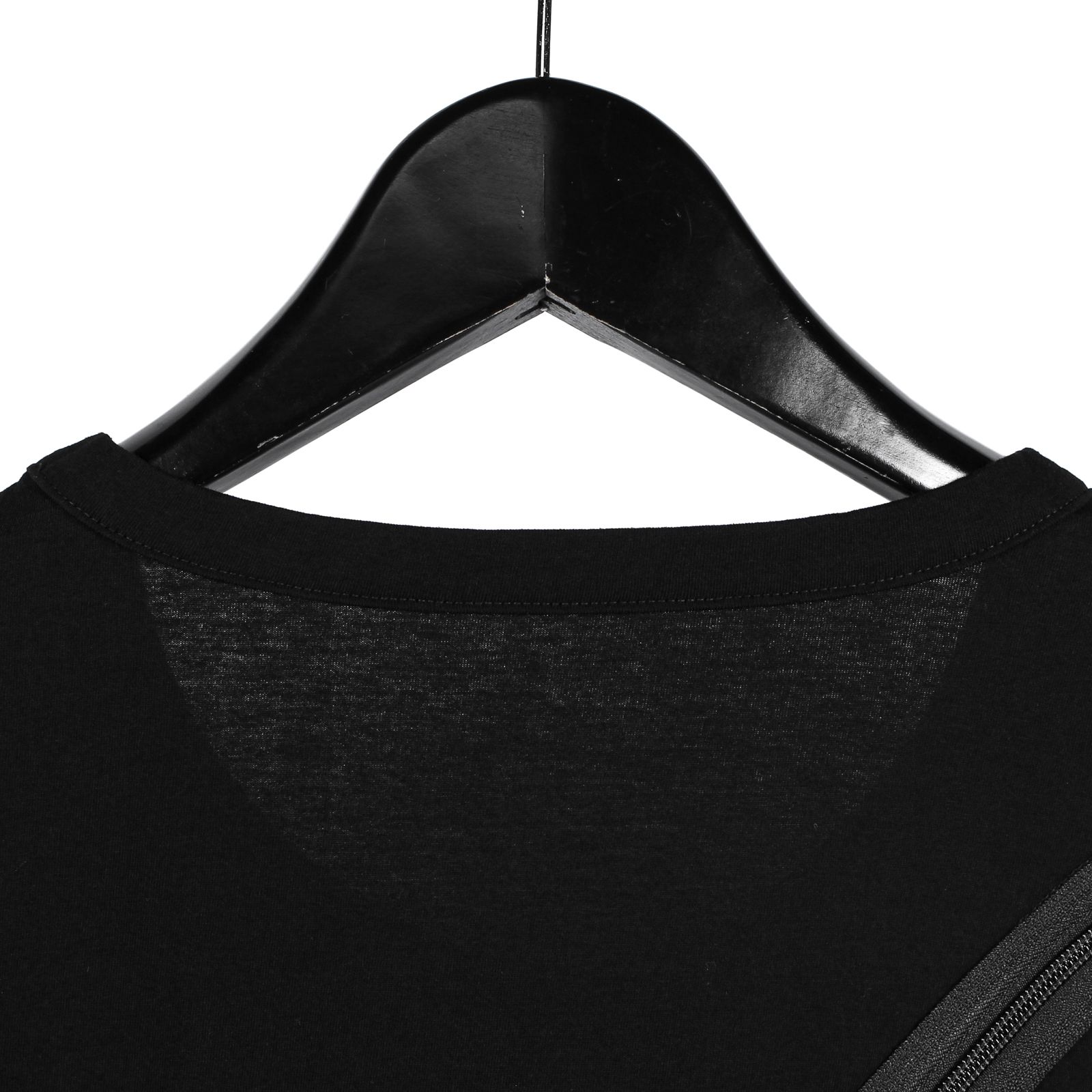 Diagonal zipper long sleeves T / GE-T26-040