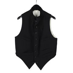 pour homme スタンドカラー付V / HE-V06-100