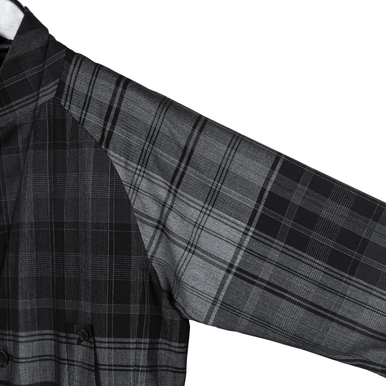 yohji yamamoto - pour homme | 桝チェック箱PJK / ラグラン