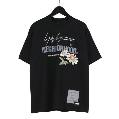 【カート購入不可】 pour homme | × NEIGHBORHOOD TEE SS-1 / Tシャツ (メンズ)  / ブラック / HP-T89-996-2