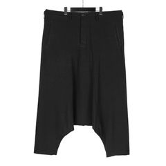 pour homme | マチ付きサルエルP (メンズ) / TAタキシード パンツ / ブラック / HP-P55-500