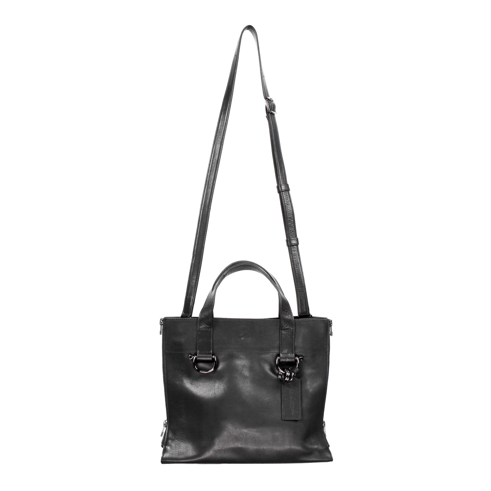 discord | yohji yamamoto / Zipper shoulder (ユニセックス) / ブラック / DA-I80-796