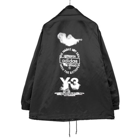 Y-3 | U Y3 GRAPHIC COACH JACKET / ブルゾン (メンズ) / ブラック / JW4626-APPA25