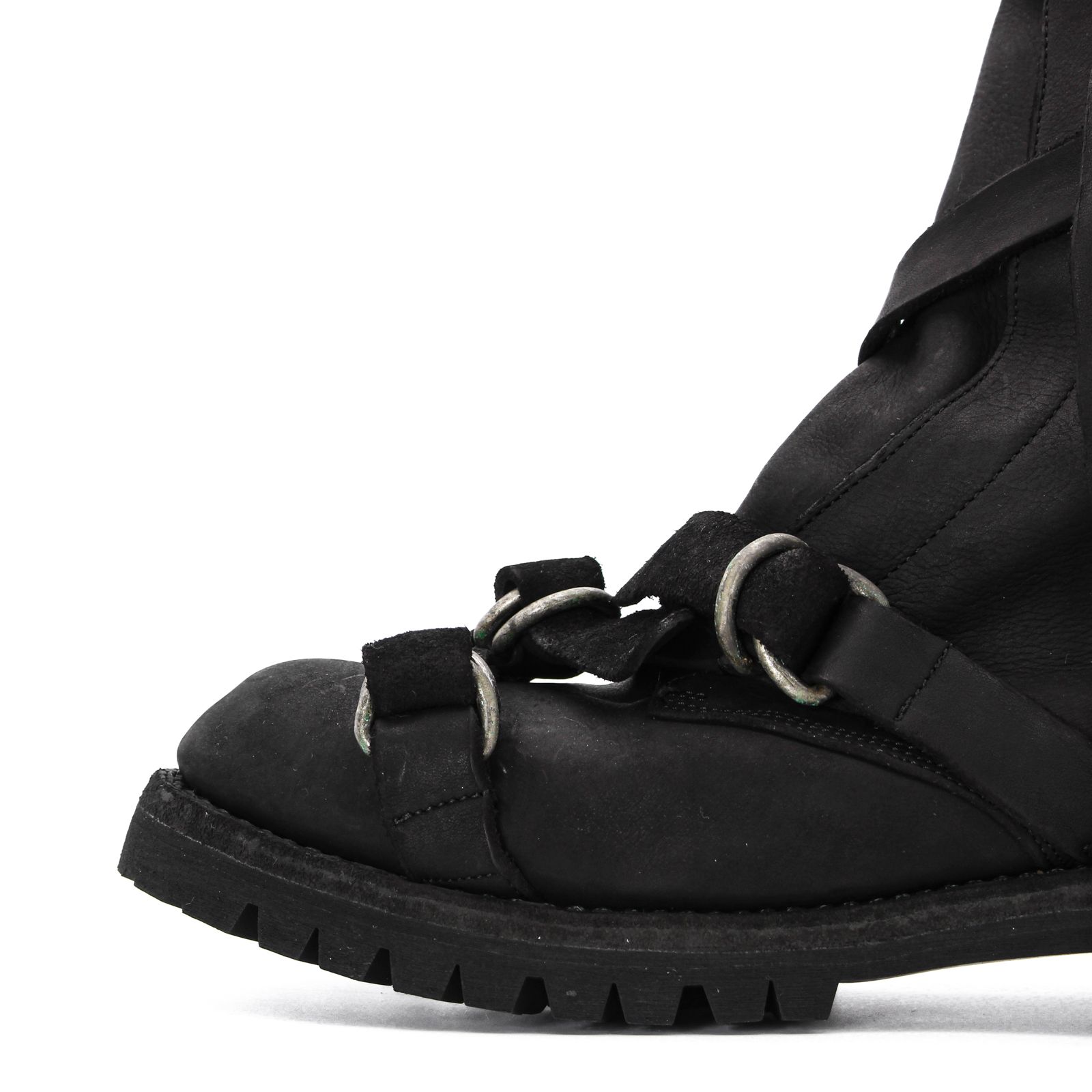 pour homme | × GUIDI MILITARY BOOTS / ブーツ (メンズ) / ブラック / HO-E24-770