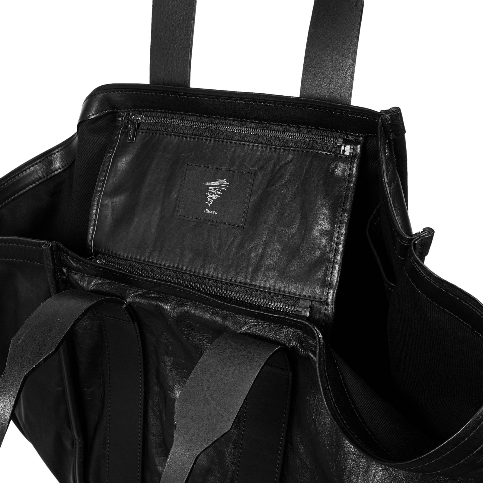 discord | yohji yamamoto [DH-I40-726 / ヘキサゴンレザートート(L)]