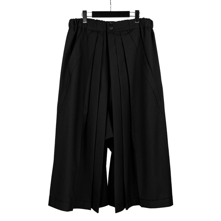 Ground Y - T/W Gabardine Hakama Pants Type1 / GA-P22-100 | ALUBUS 