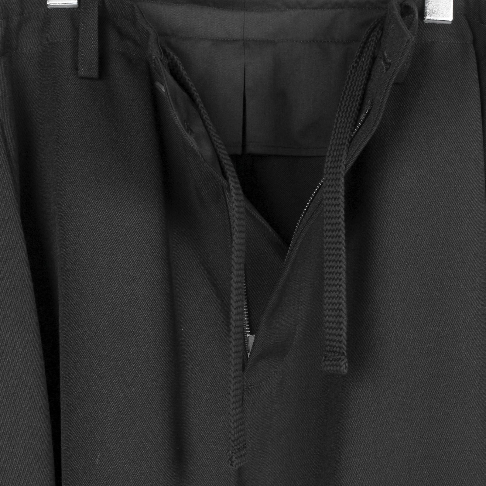 pour homme | ドレープパンツ (メンズ) / アーミーギャバパンツ / ブラック / HW-P13-101
