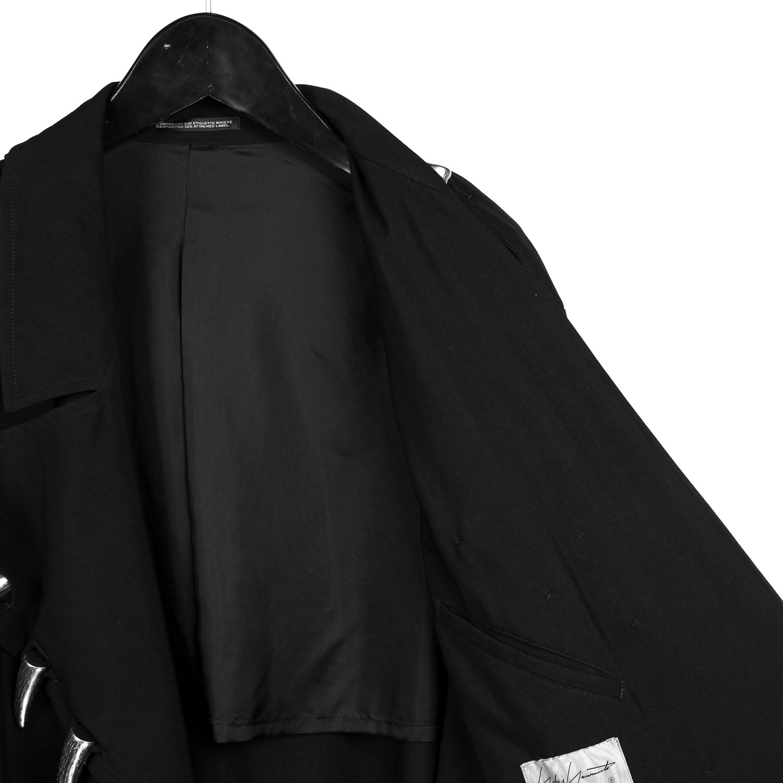 pour homme トグ釦付トレンチCT / HG-C02-219