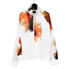 Y-3 | M AOP TRK TOP 3STRP / ブルゾン (メンズ) / ホワイト / KA9623-APPA25